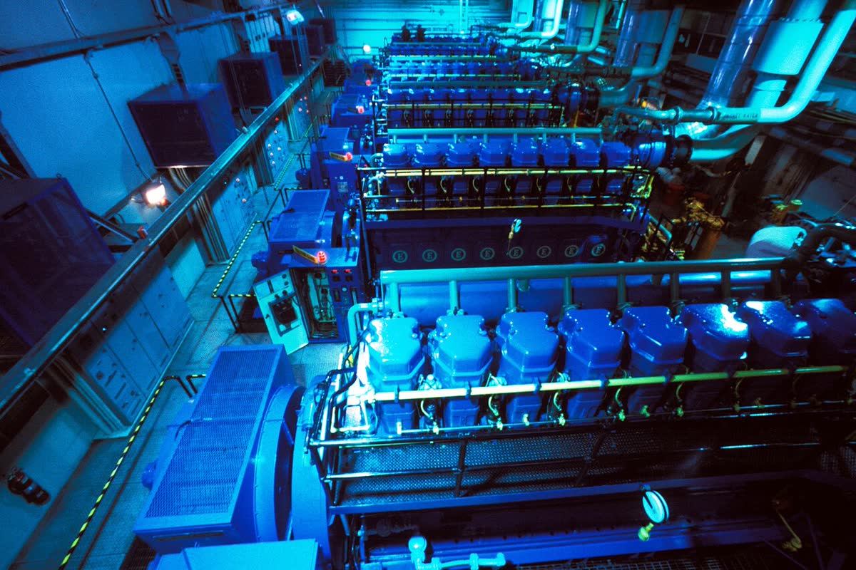 2001 Mitsubishi Diesel Generator image 2